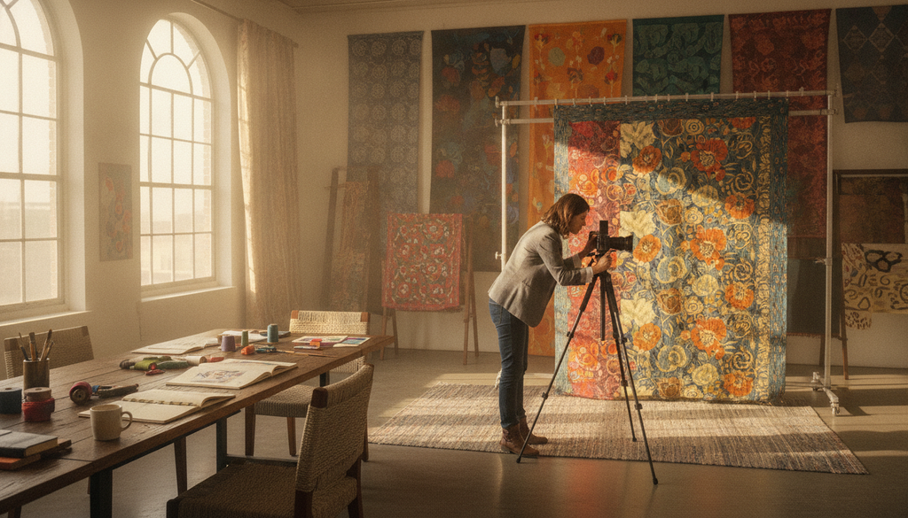 De symbiose tussen textielkunst en fotografie